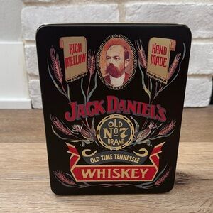 Jack Daniel's Whiskey Matte Metallic Tin